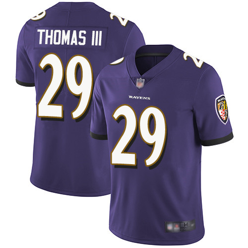 Baltimore Ravens Limited Purple Men Earl Thomas III Home Jersey NFL Football #29 Vapor Untouchable->youth nfl jersey->Youth Jersey